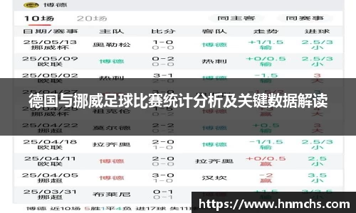 德国与挪威足球比赛统计分析及关键数据解读